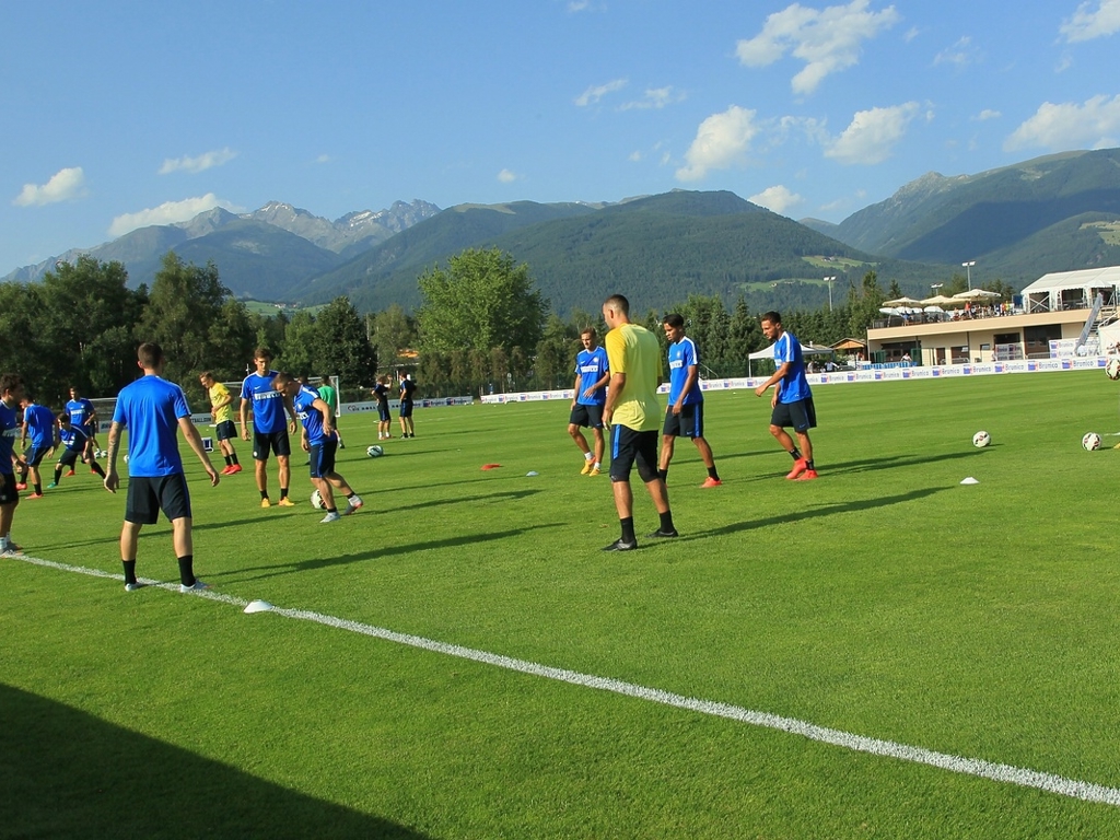 Die Serie A-Mannschaft Inter Mailand in Reischach