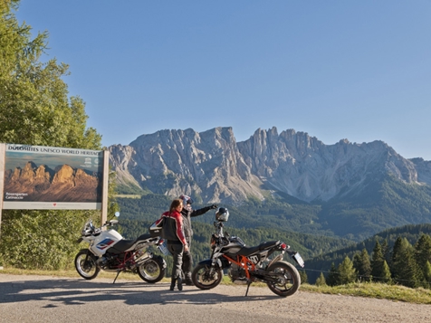 Gita breve in moto