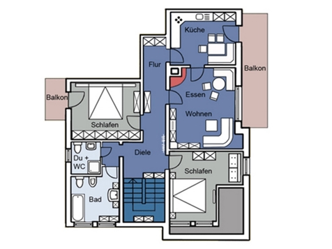 4 Zimmer-App. "Penthousesuite" image 4