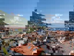 Above the rooftops of Salò