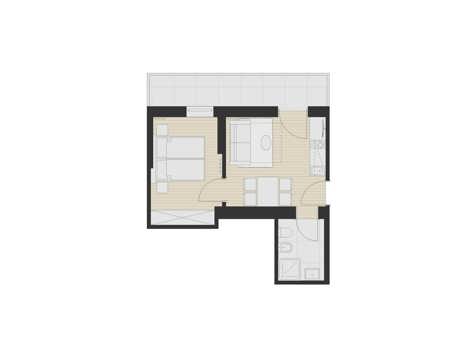 ALPE appartamento con balcone (2-4 persone) image 17