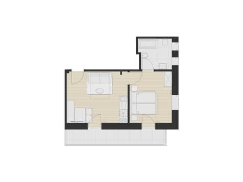 ALPE appartamento con balcone (2-4 persone) image 18