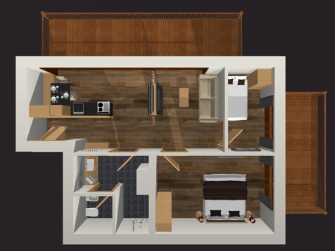 Alpin Panorama Suite Family 50 m² image 1