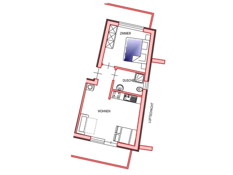 Apartment SUPERIOR (2 - 4 Personen) - 45 - 50 m²-12