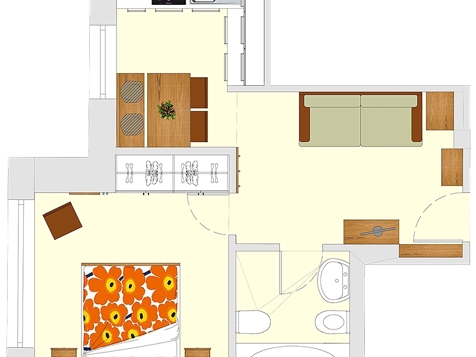 Apartment A2 - 1-2 Personen - 35m²-21