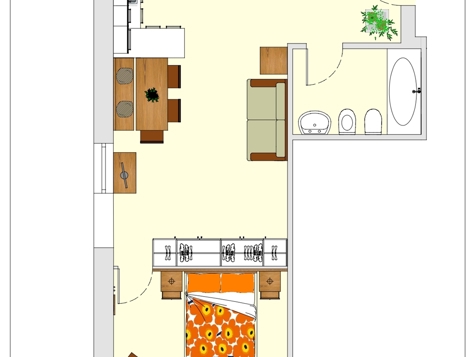 Apartment B1 - 2 people - 40m² image 5