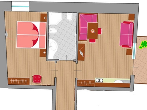 Apartment Maraines 2-4 persons image 2