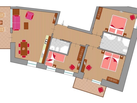 Apartment Maraines 4-6 persons image 2