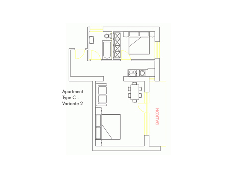 Apartment Type C - Variant 2 image 1