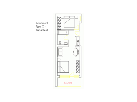 Apartment Type C - Variant 3 image 1