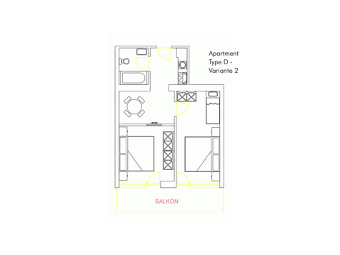 Apartment Type D - Variant 2 image 1