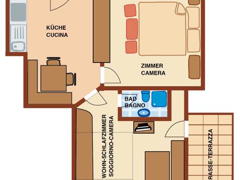 Apartment W2 - Rosengarten image 8