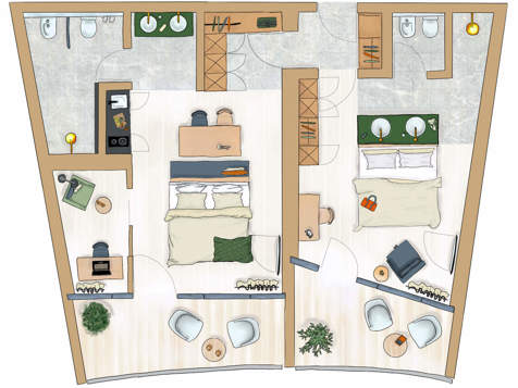 Apartsuite XL (72 m² for 2 - 6 people) image 9