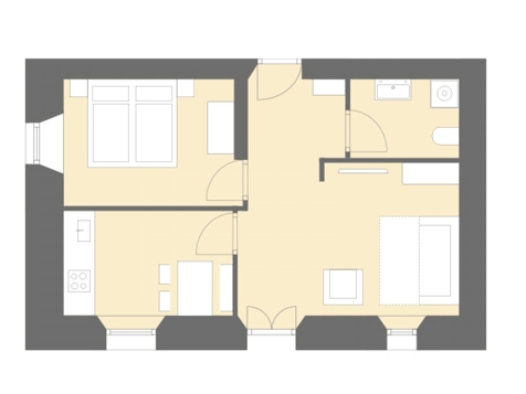Appartment Clarissa - 47-57m² image 1