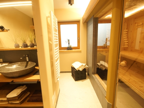 Appartment Garden in Chalet Frieda in Spinges image 6
