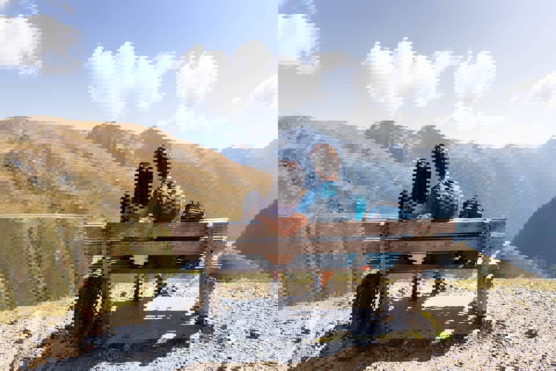 Ausblick vom Penser Joch Ausblick vom Penser Joch