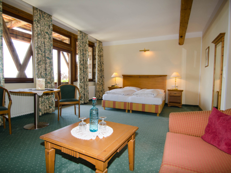 Barn suite with south balcony and Dolomites view image 1