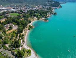 Beach of Riva del Garda