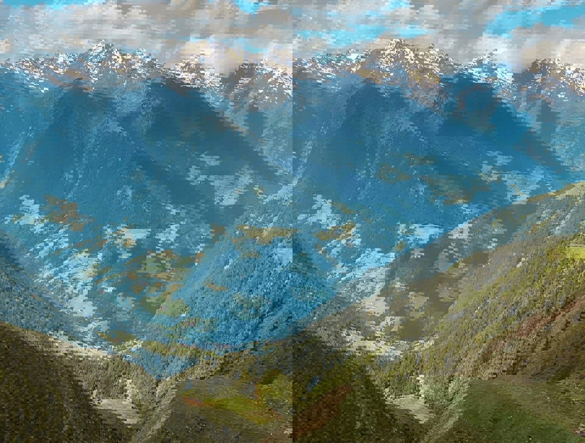 Bergpanorama am Jaufenpass Bergpanorama am Jaufenpass