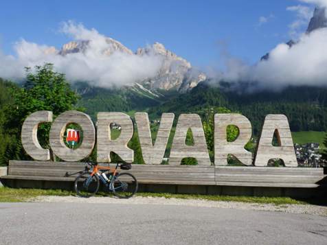 Bike tour in Corvara