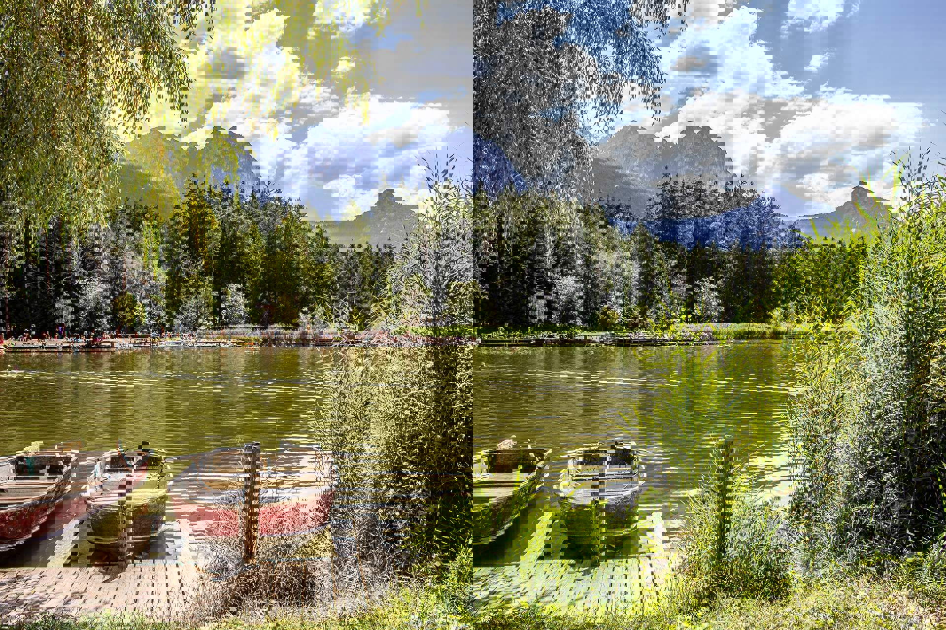 Bootsverleih am Völser Weiher Bootsverleih am Völser Weiher