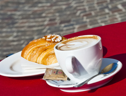 Breakfast at Lake Garda