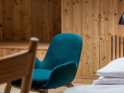 Chalet Juniorsuite with loggia with Dolomite view image 2