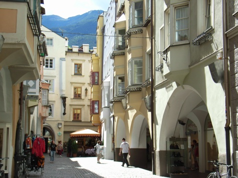 City centre of Brixen