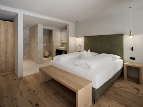 Comfort room with wooden floor image 1