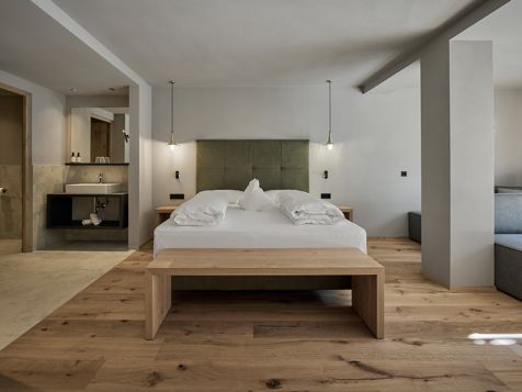 Comfort room with wooden floor image 4