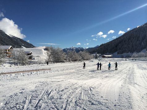 Cross-country skiing in Ridnaun