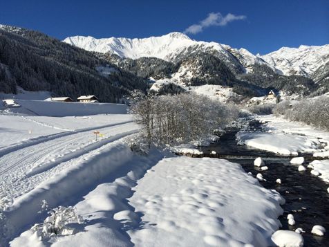 Cross-country skiing in Ridnaun