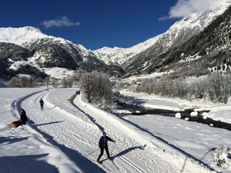 Cross-country skiing in Ridnaun