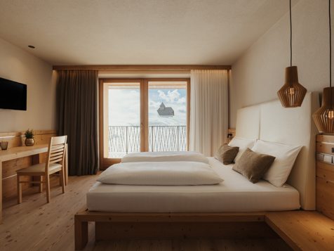 Dolomites Balkon Zimmer image 2