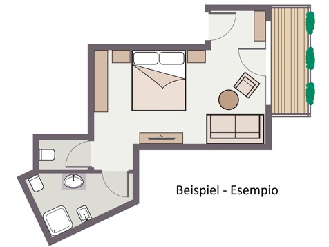 Doppelzimmer Himmelreich image 4