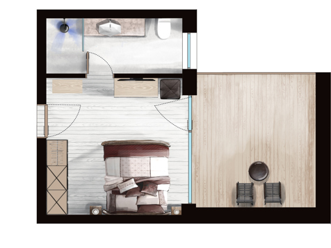 Doppelzimmer Kristall image 3