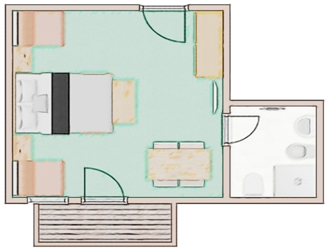 Doppelzimmer Nebenhaus image 6