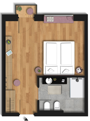 Doppelzimmer RUBUS ROOFTOP - Neu ab Juni 2025 image 5