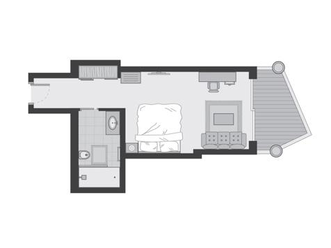 Doppelzimmer Zielspitz image 4
