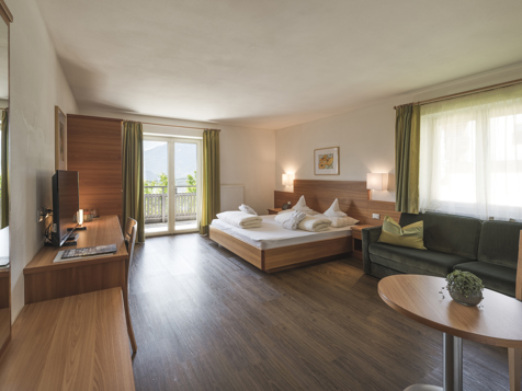 Double room southwest-facing balcony (side wing) image 5