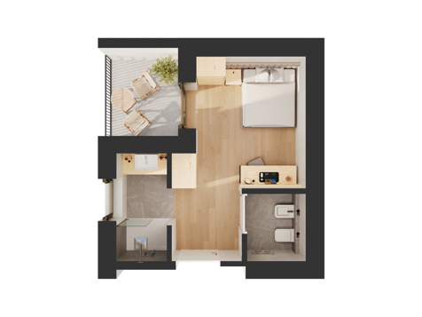 Einbettzimmer image 1