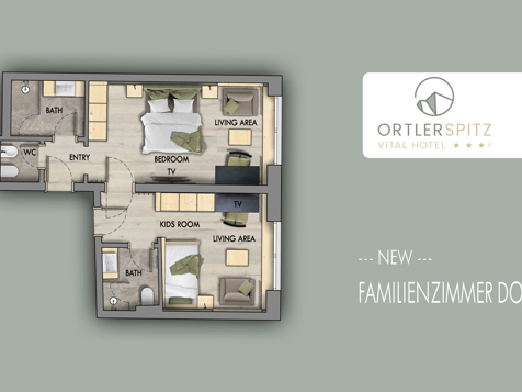 Familienzimmer Dorfblick image 3