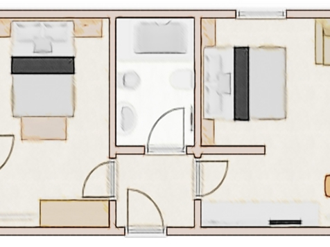 Familienzimmer Haupthaus image 9
