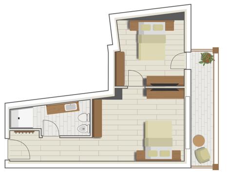 Family Alpin Suite (47m²) image 5