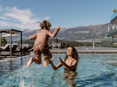 Family holiday happiness