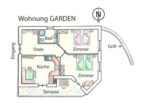 Ferienwohnung Garden image 10