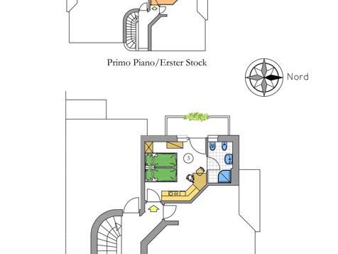 Gelbes Haus app nr 3 Einraumappartment  image 8