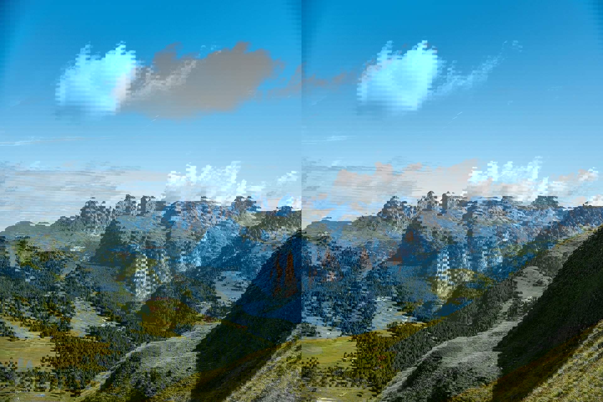 Gröden in den Dolomiten Gröden in den Dolomiten