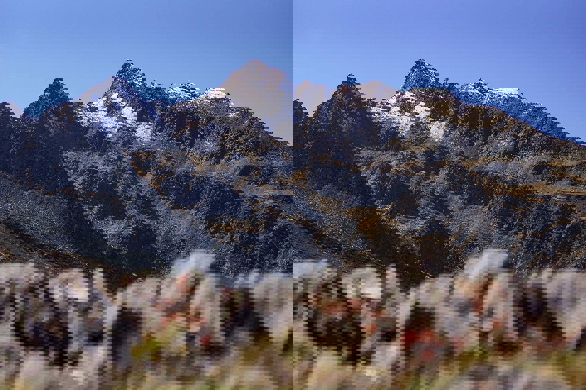 Herbststimmung am Penser Joch Herbststimmung am Penser Joch