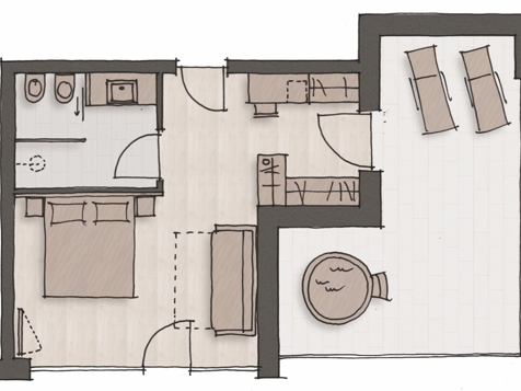 Junior Suite "Golden Delicious"-5